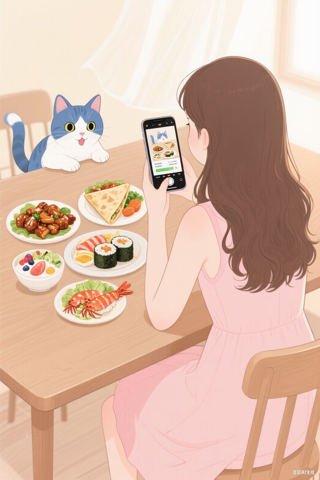 AI分析美食营养